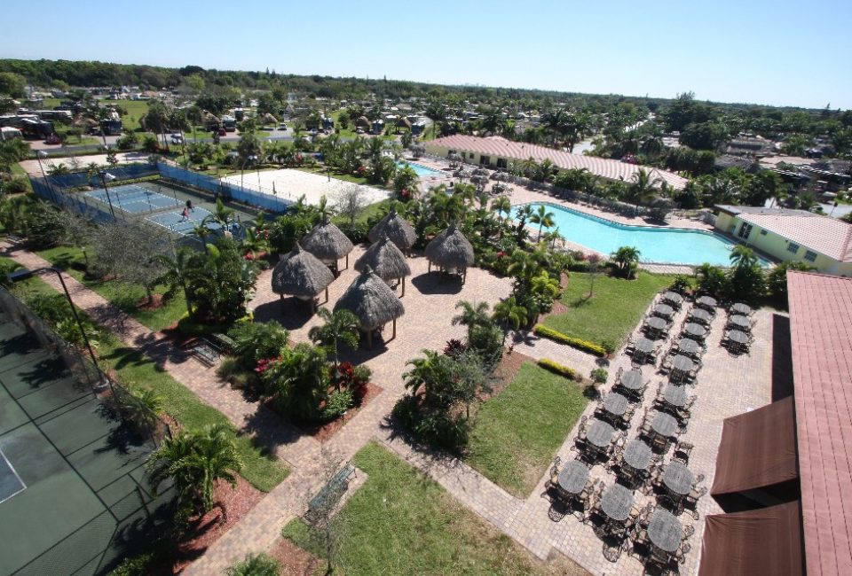 Aztec R V Resort Pool & Amenities
